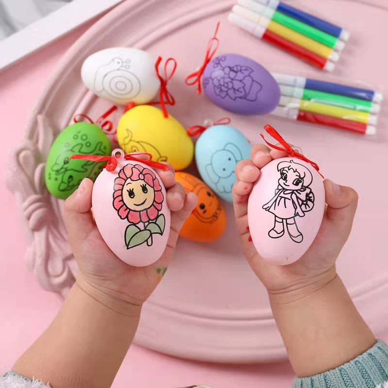 DIY Colorful Egg Painting Supplies for Kids (Wholesale)
